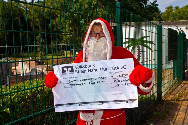 Nikolaus und der Scheck